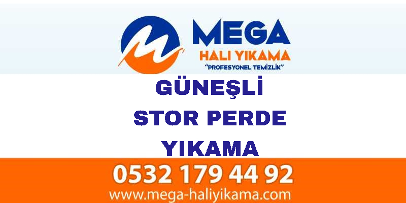 Güneşli Stor Perde Yıkama