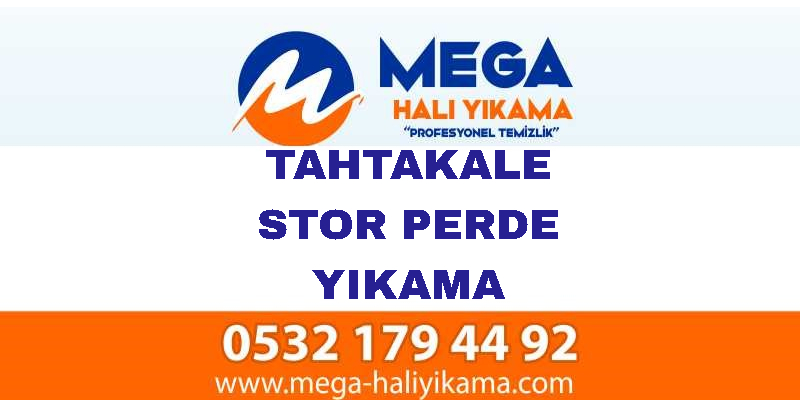 Tahtakale Stor Perde Yıkama